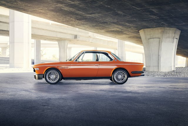 Speedkore 1972 BMW 3-0 CSi side profile