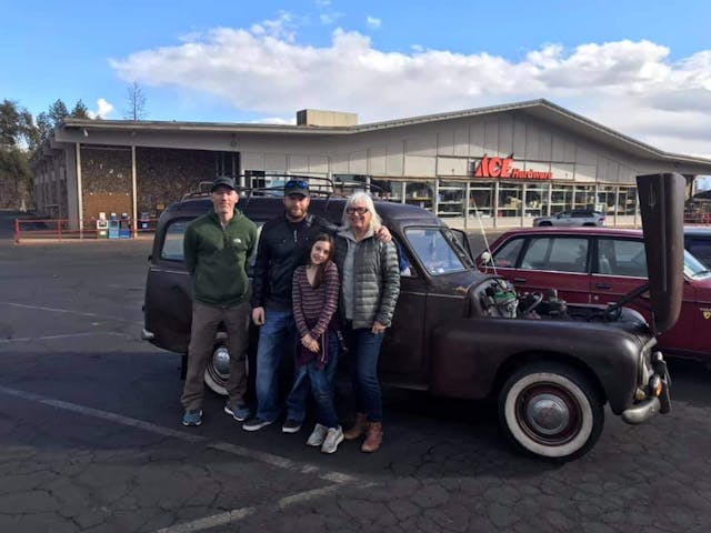 kirby family paradise volvo parking lot near ace hardware