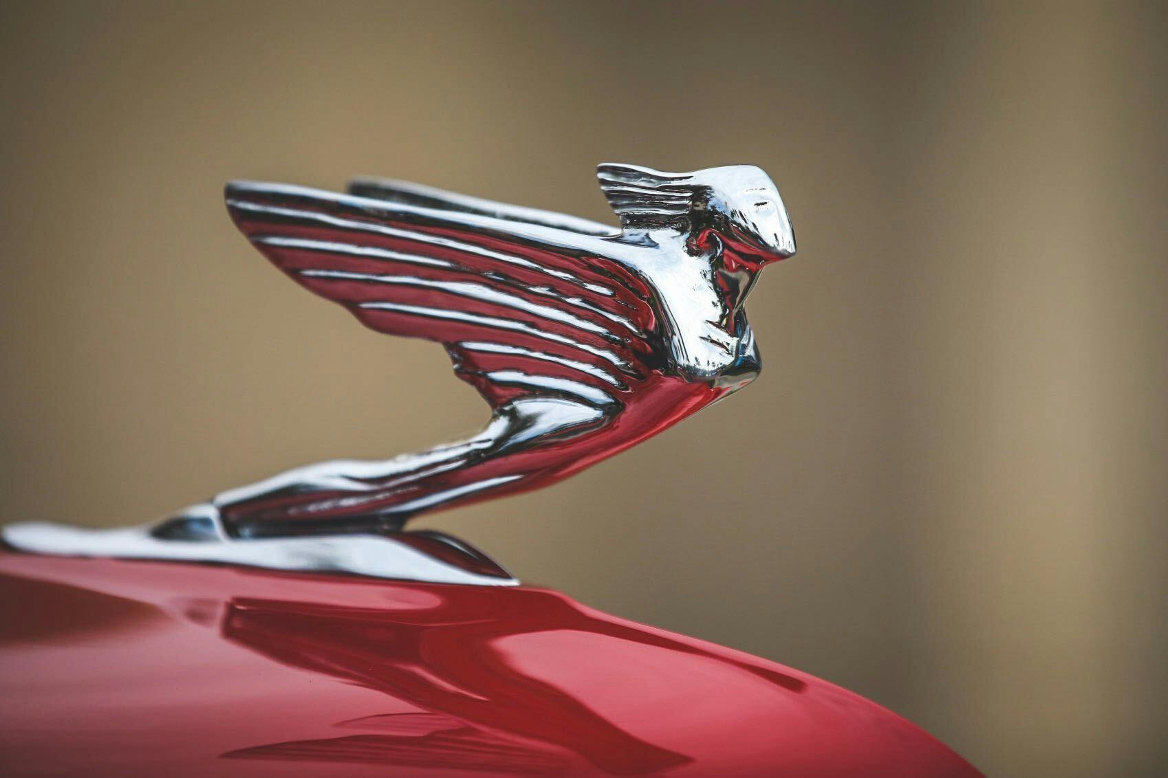 1934 Chevrolet Flying Eagle Hood Ornament. Classic vintage