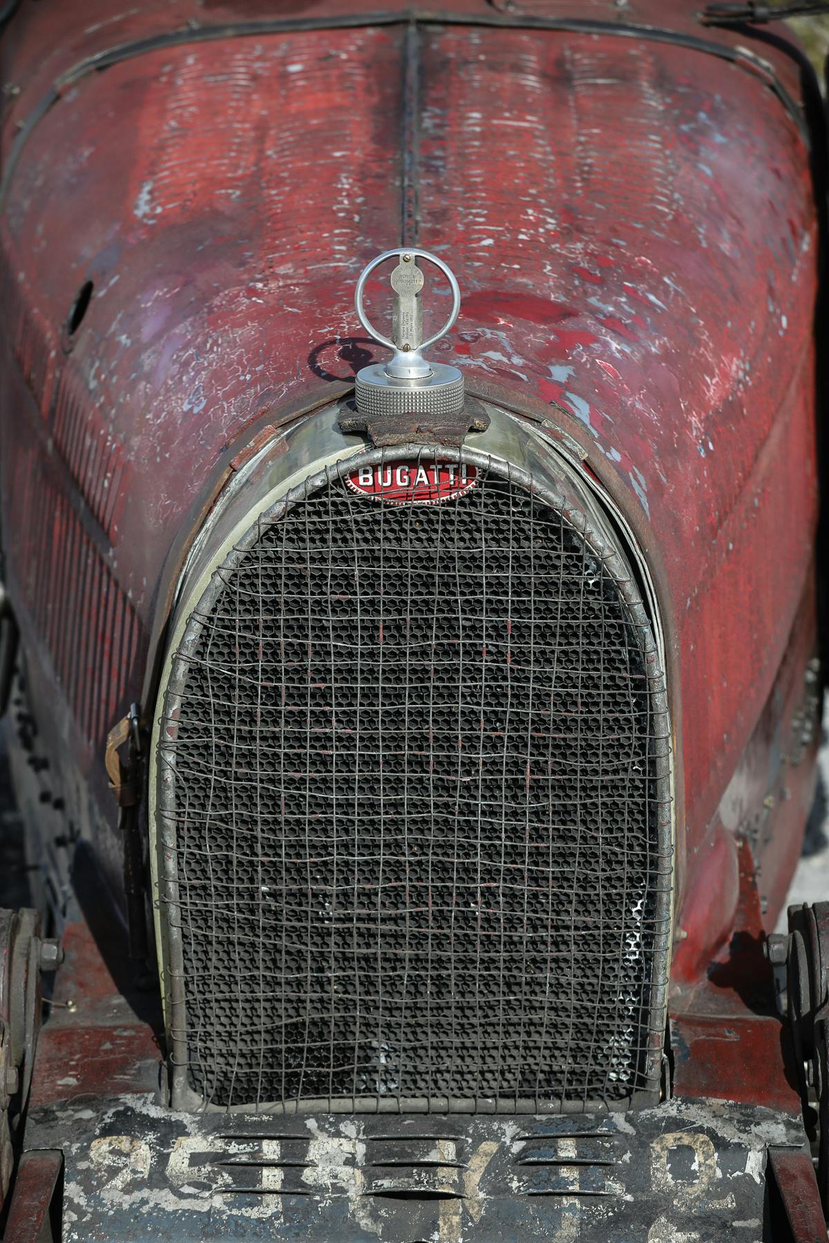 1928 Bugatti Type 35C Grand Prix grille
