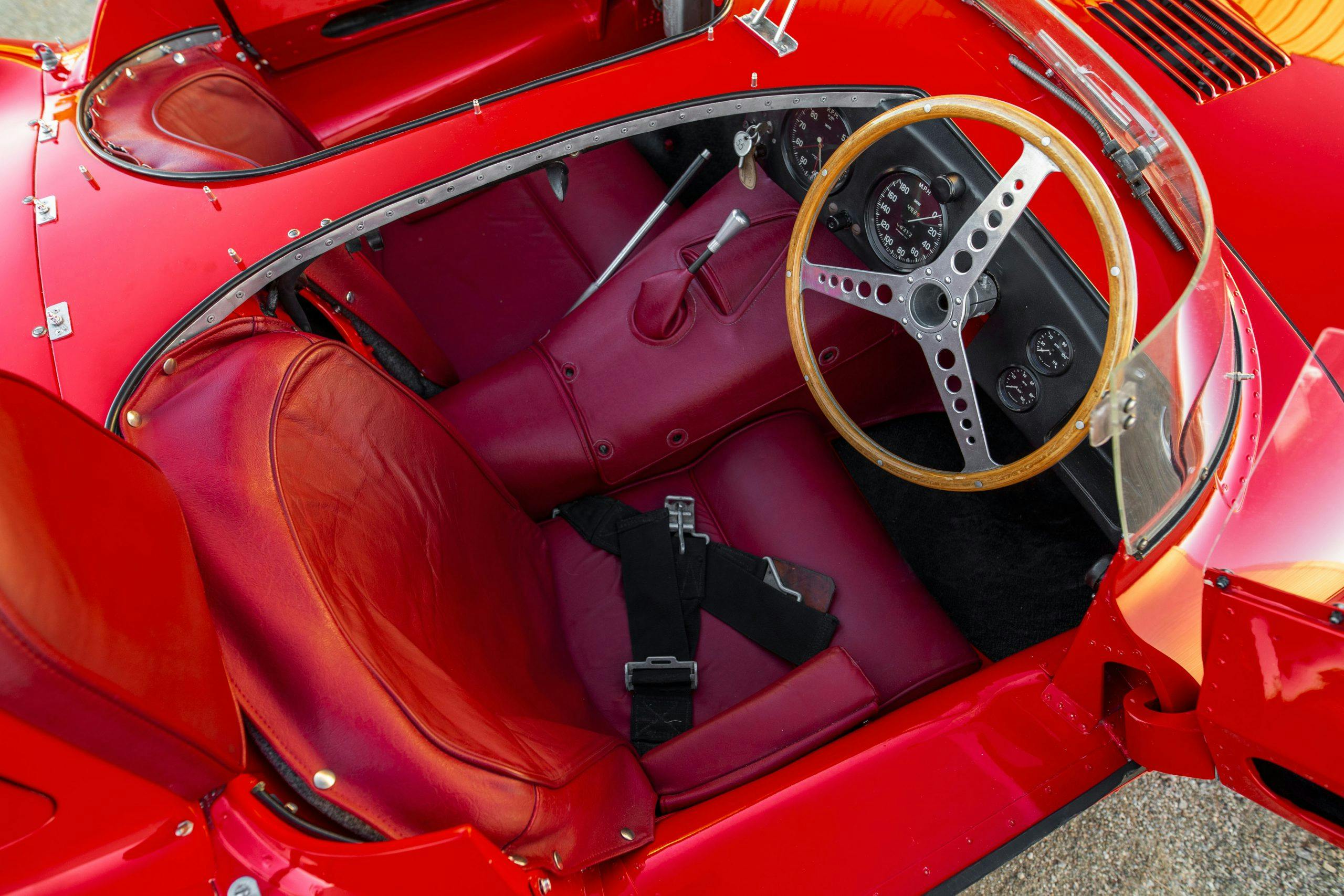 1955 Jaguar D-Type interior