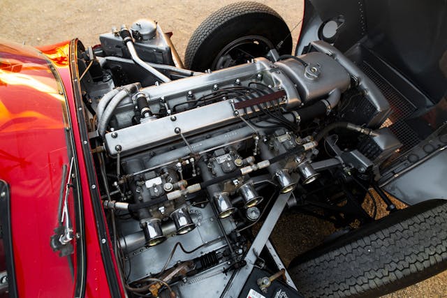 1955 Jaguar D-Type engine
