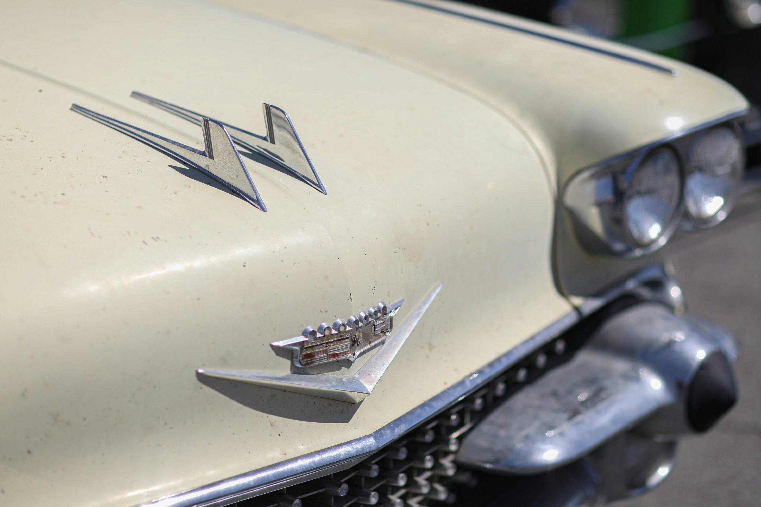 1958 Cadillac Hood ornament fins