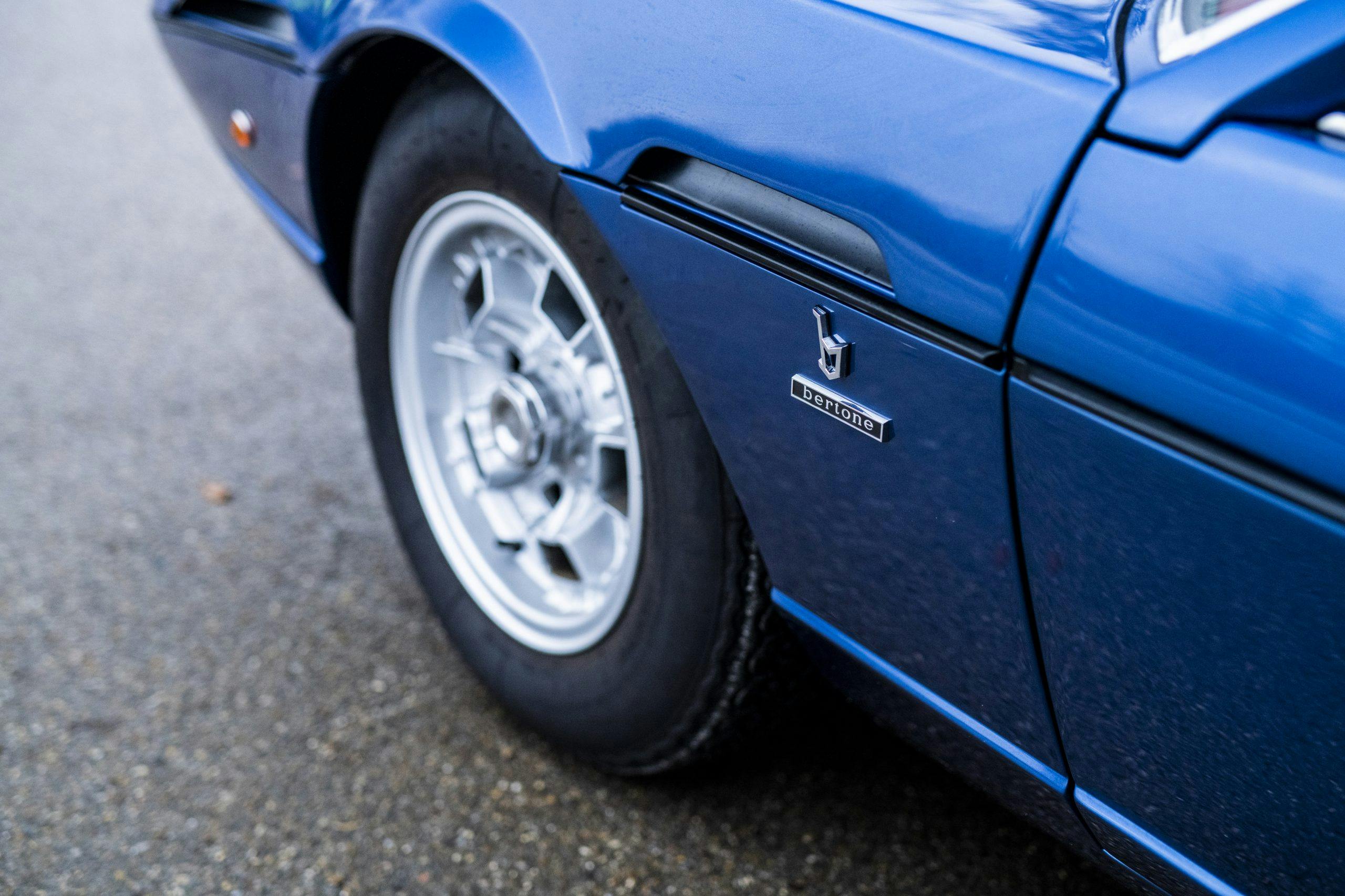 1968 Lamborghini Espada Series I by Bertone front quarter panel badge