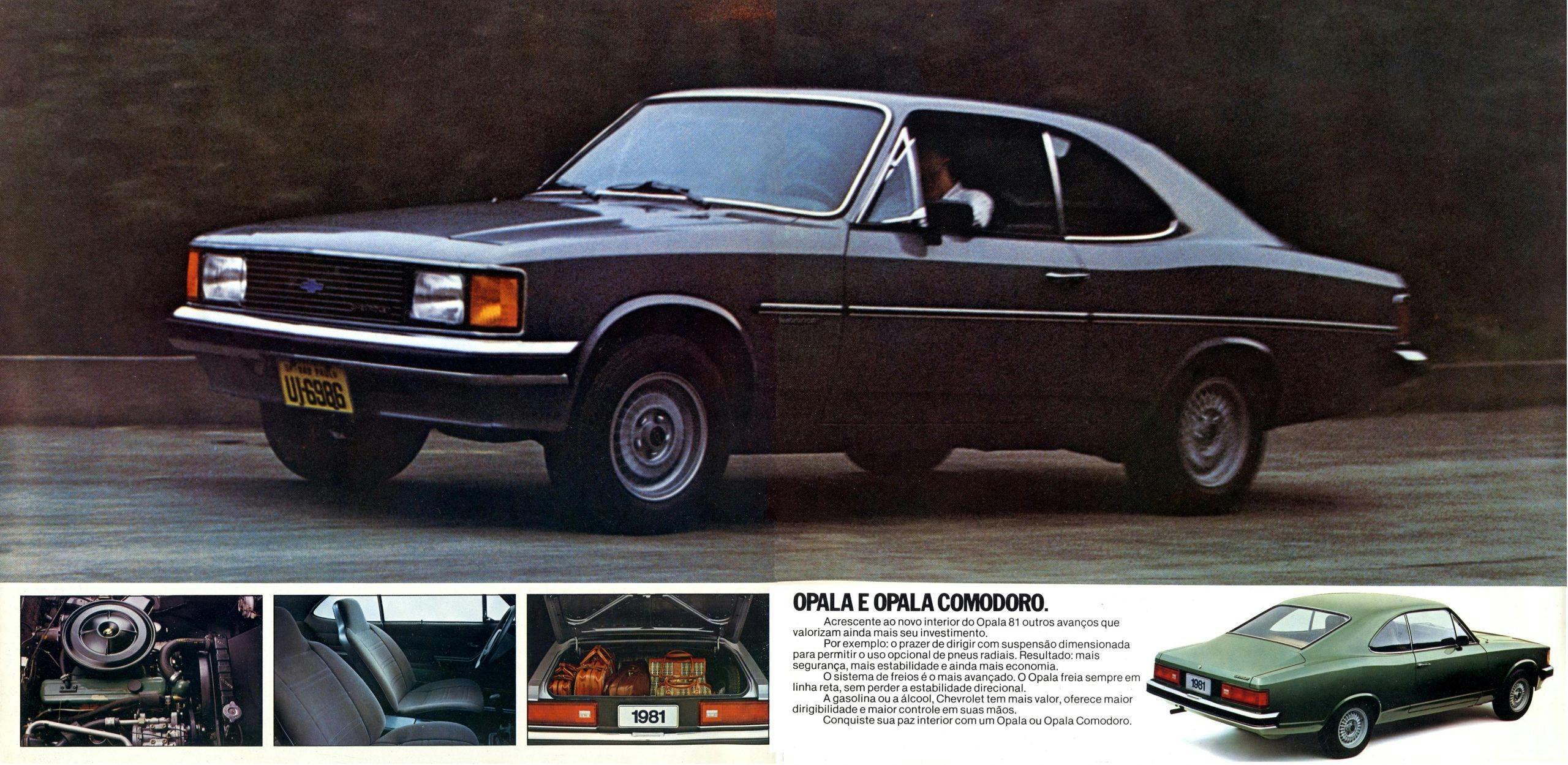 1981 Chevrolet Opala front three-quarter