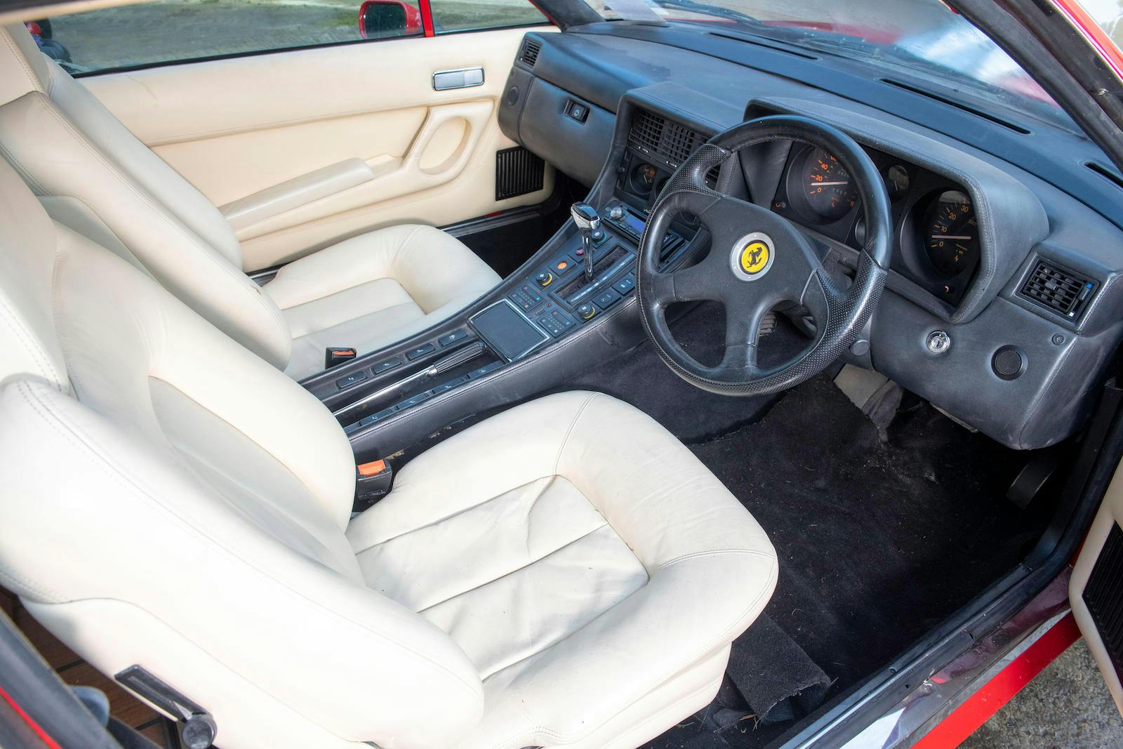 1985 Ferrari 412 Custom Pickup interior cockpit