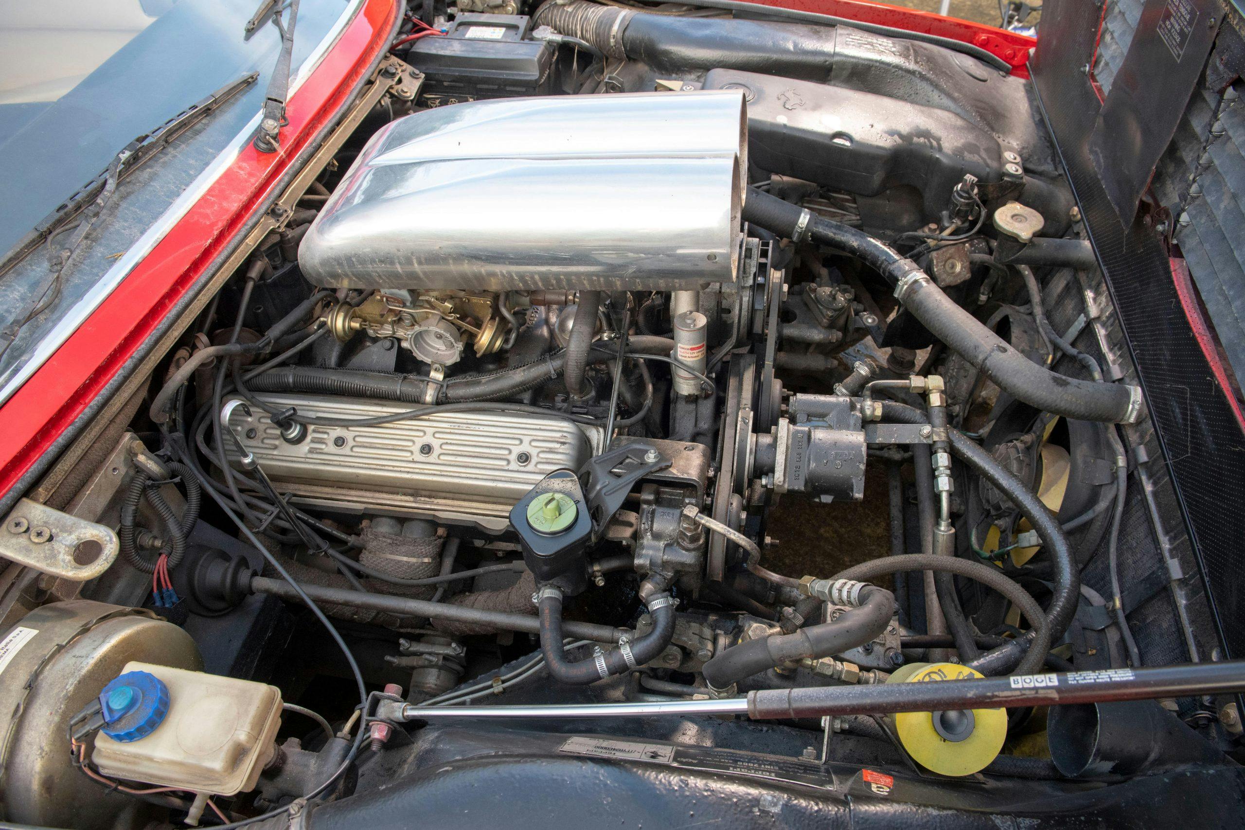 1985 Ferrari 412 Custom Pickup engine