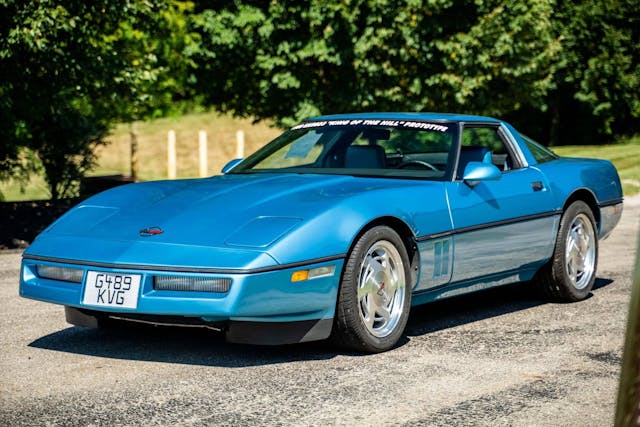 Chevy Vette King of the Hill Prototype front three-quarter