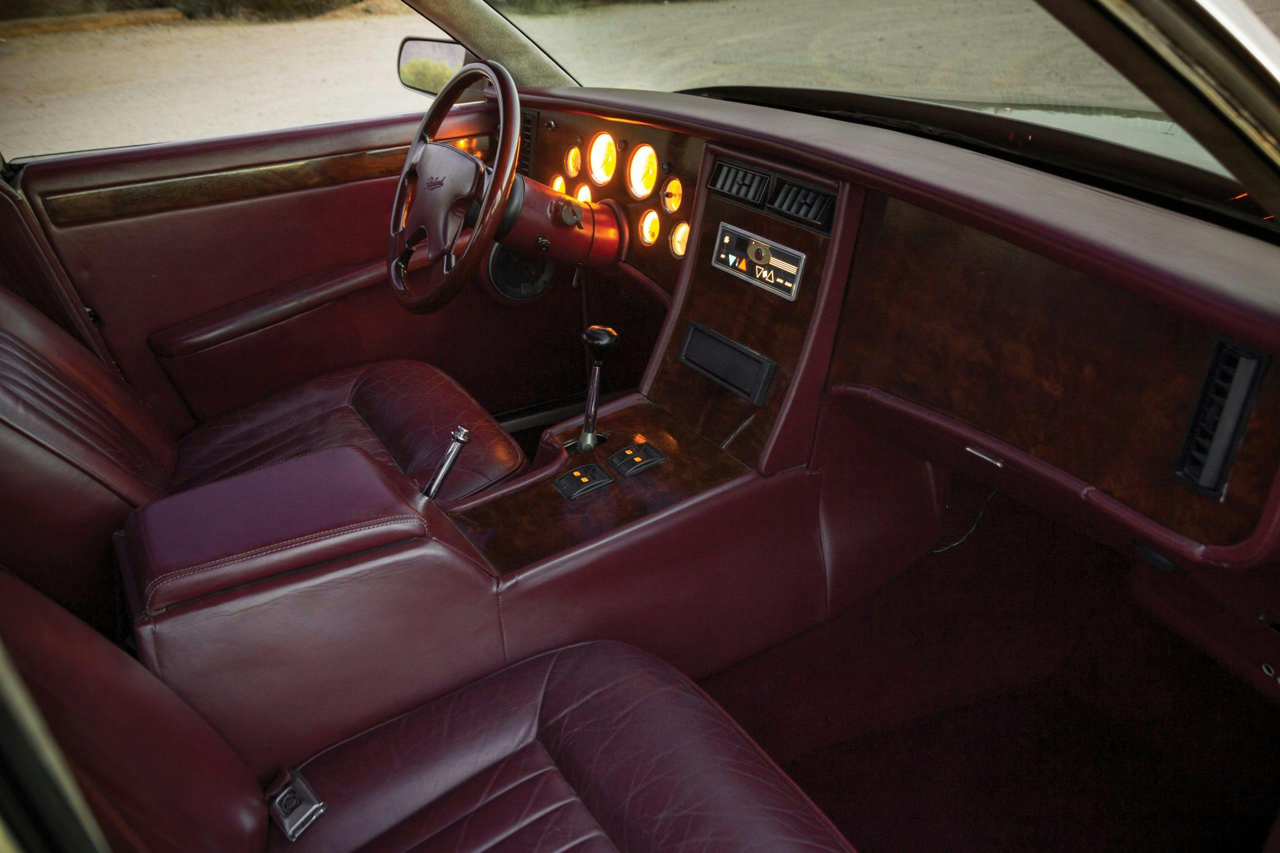 1999 Packard Twelve Prototype interior front