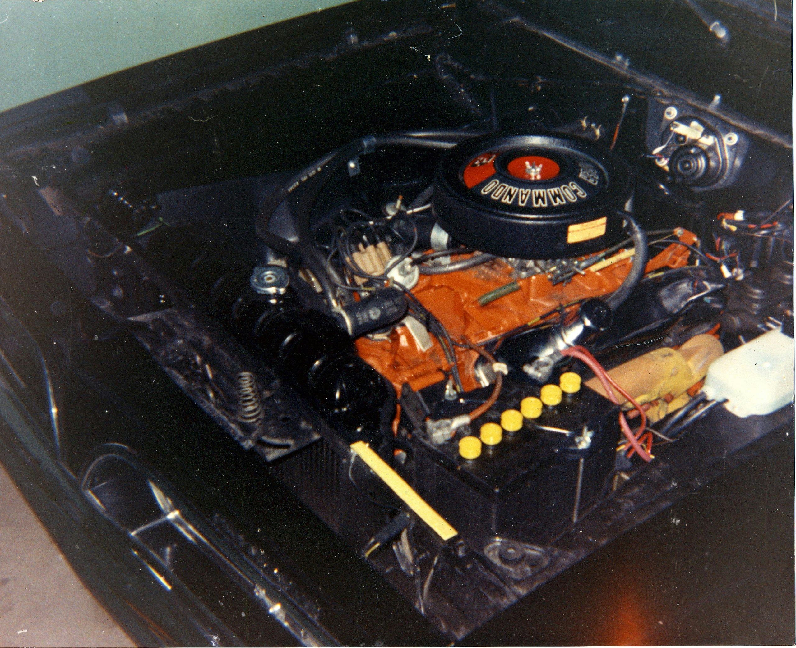 1969 Plymouth Barracuda 383 engine vintage