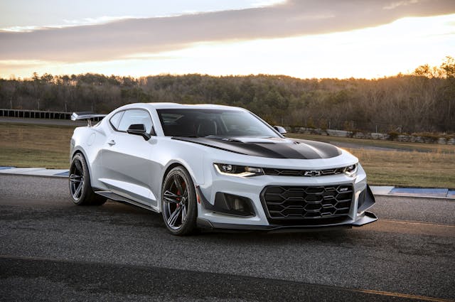 The 2019 Camaro ZL1 1LE now offers a 10-speed automatic