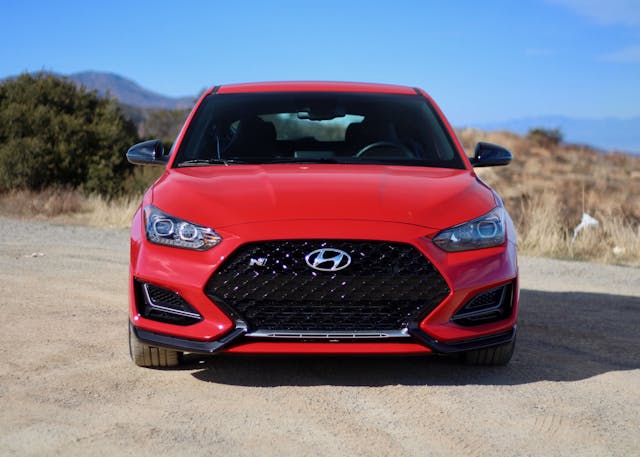 2021 Hyundai Veloster N front
