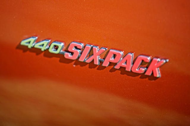440 Six Pack Emblem