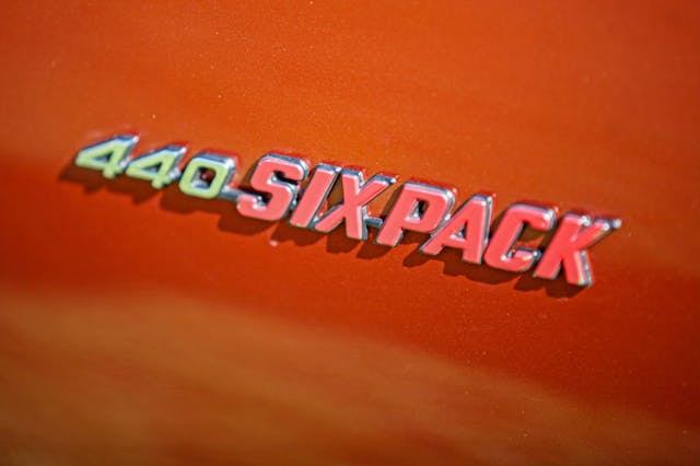 440 Six Pack Emblem