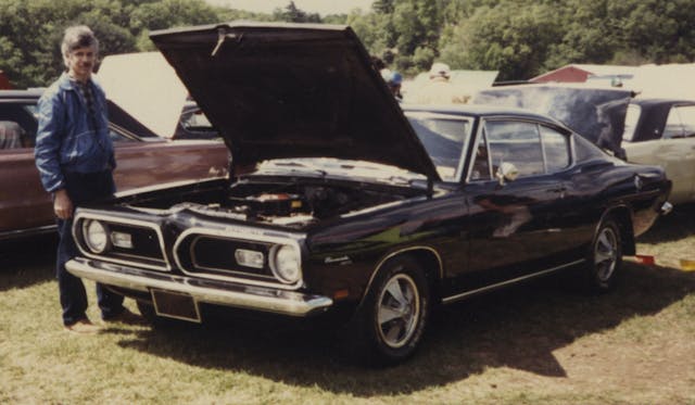 1969 Plymouth Barracuda 383 car show