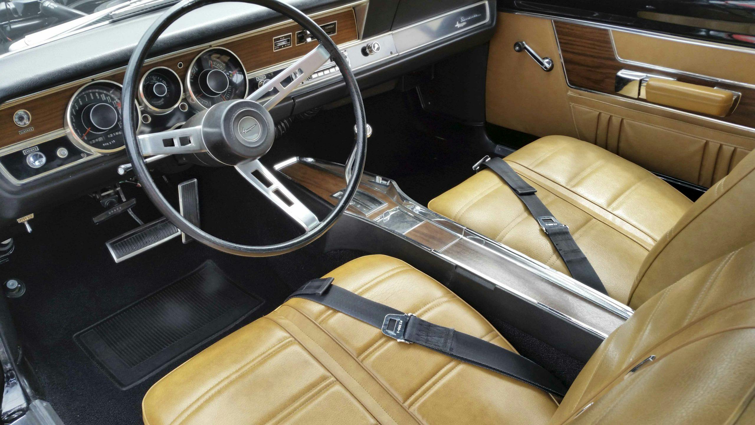 1969 Plymouth Barracuda interior
