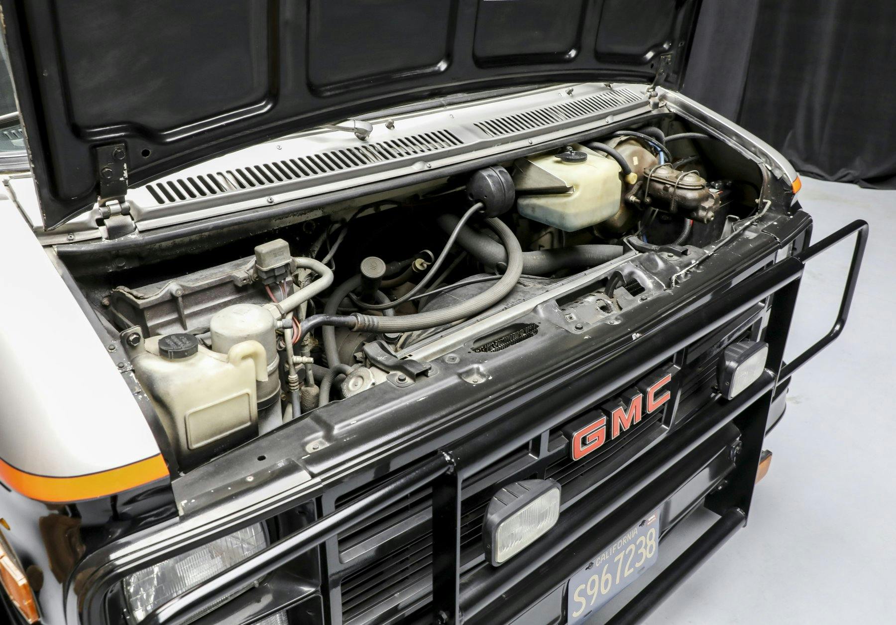 A-Team GMC G-Series 83 Van engine bay