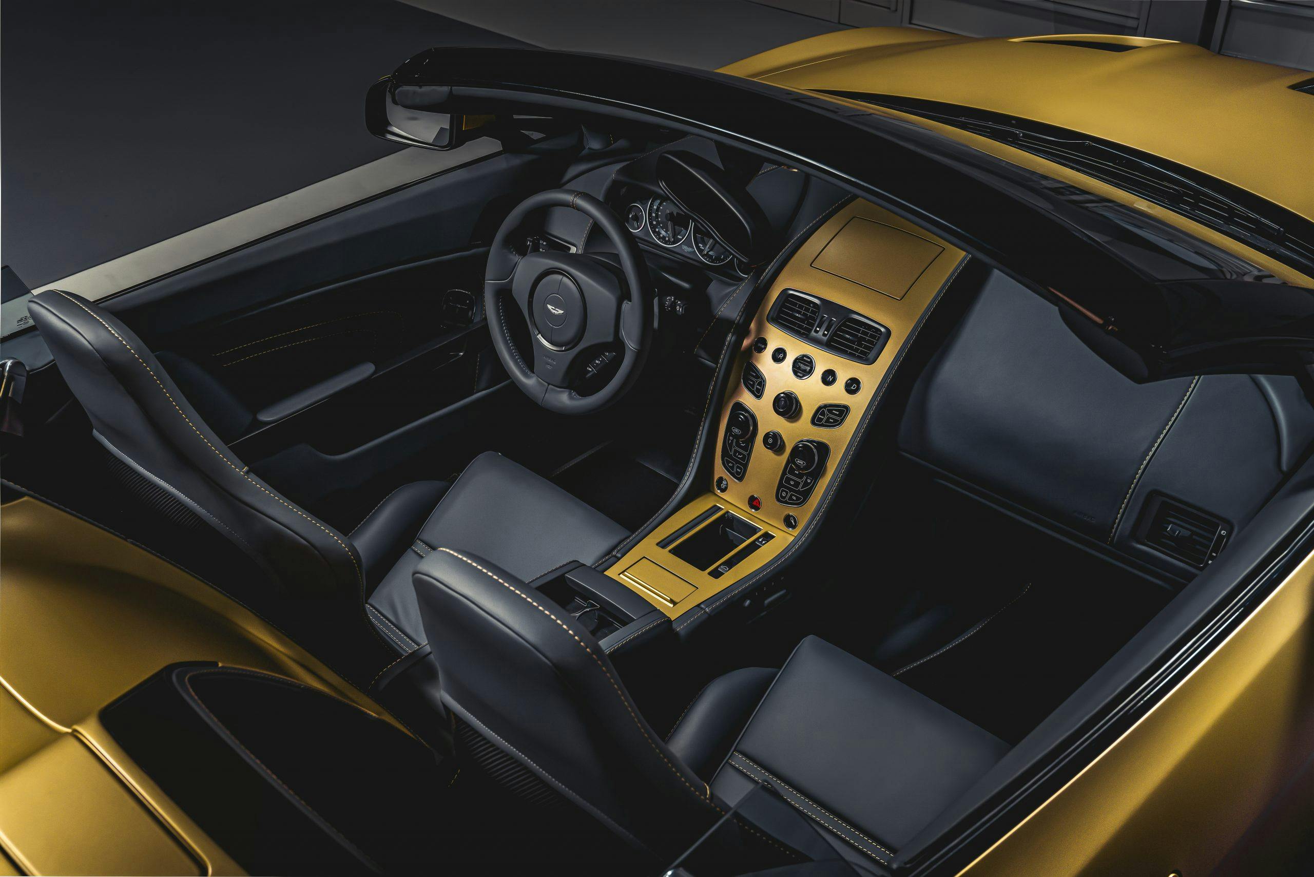 Aston Martin Vantage V12 Zagato Heritage TWINS by R-Reforged interior