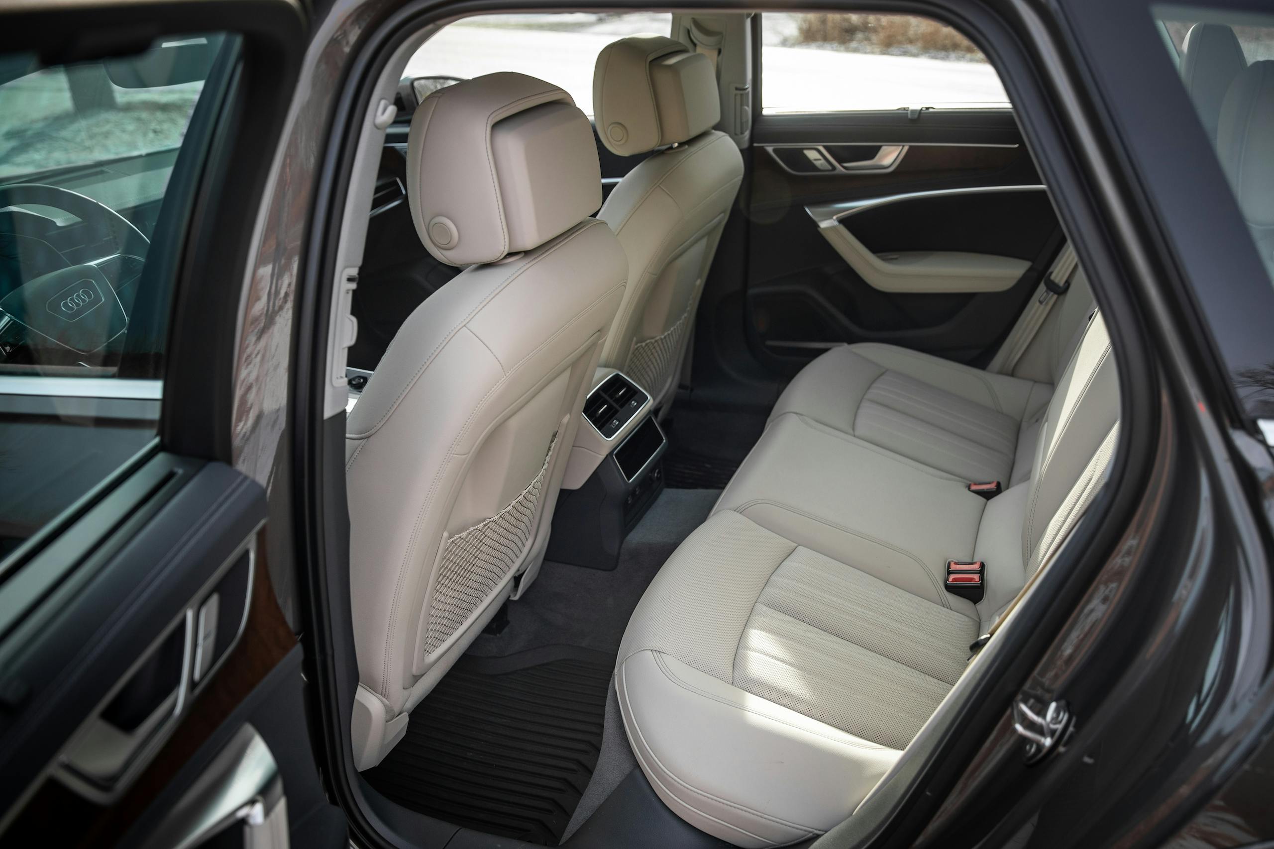 Audi A6 Allroad Quattro Wagon interior rear seat room