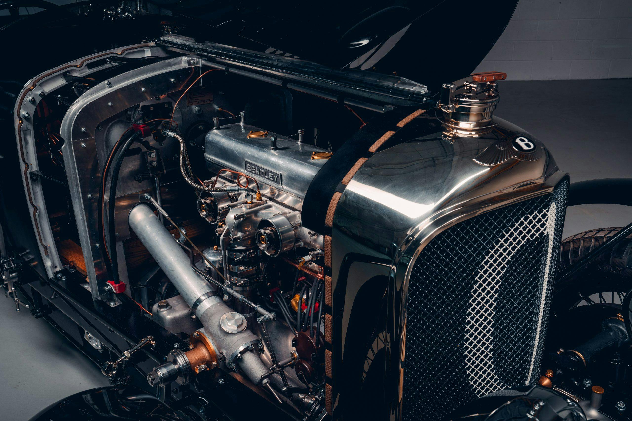 Bentley Blower Car Zero engine