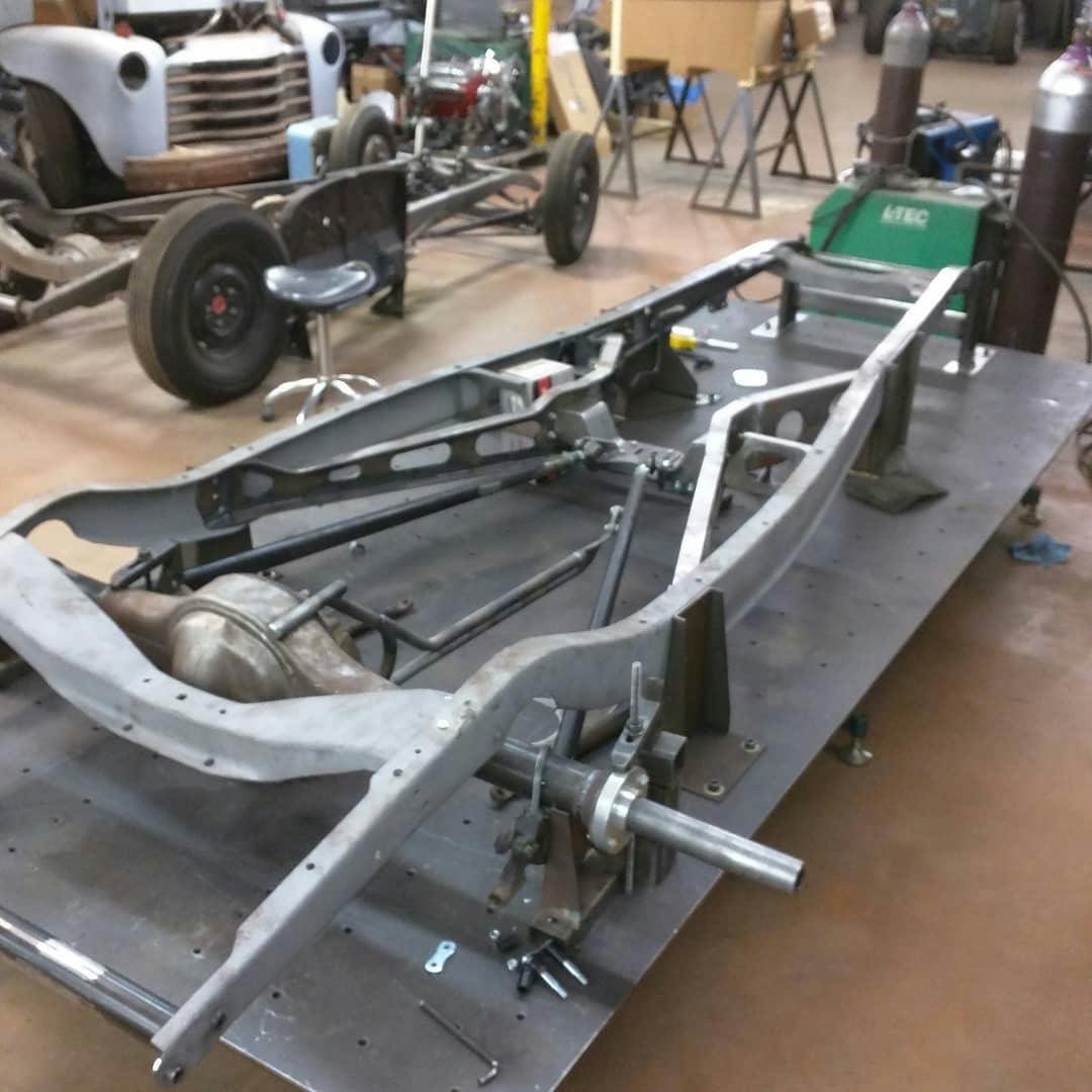 Ford 5-Window Coupe project frame
