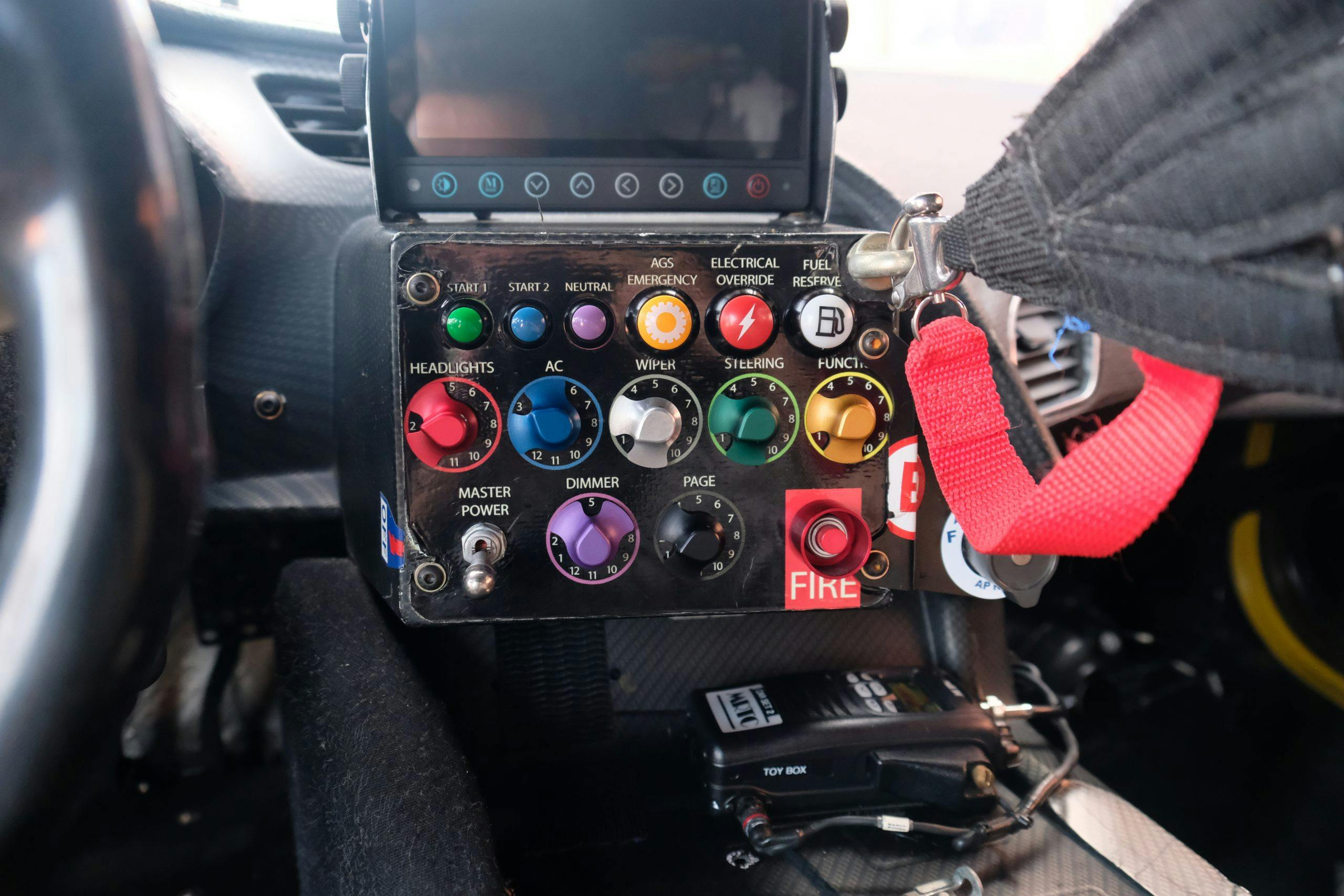 2015 corvette c7.r control panel