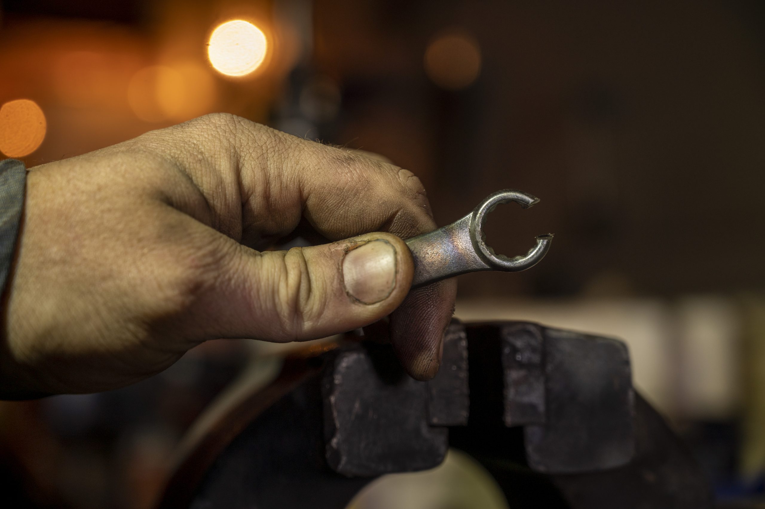Wrenchin' Wednesday Chopping and bending custom wrenches Hagerty Media