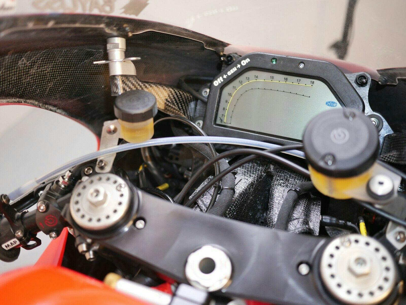 Ducati GP3 dash
