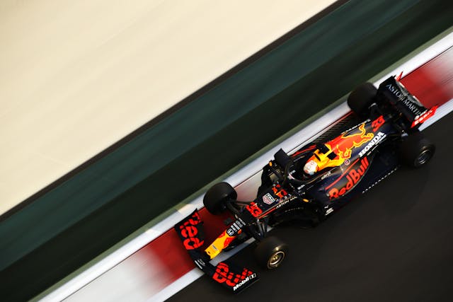 Max Verstappen Formula 1 practice action