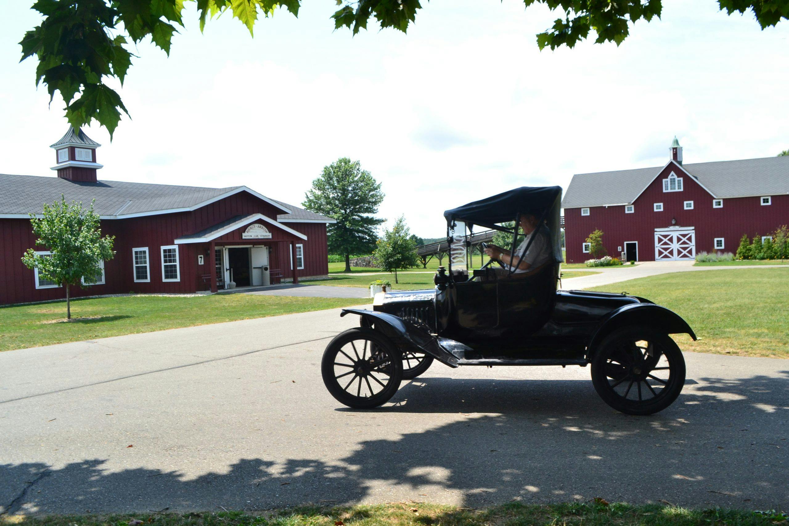 Ford Model T driving