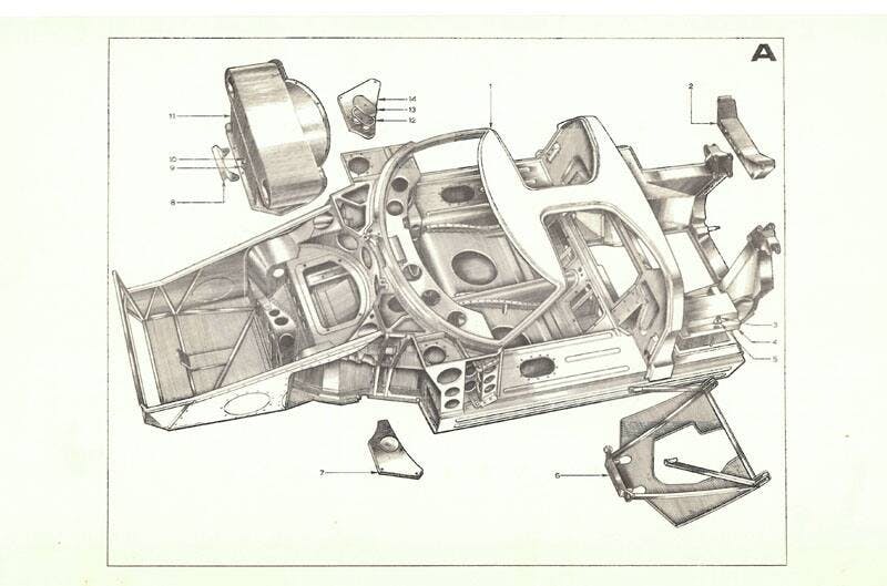 Ford GT40 Development body infrastructure