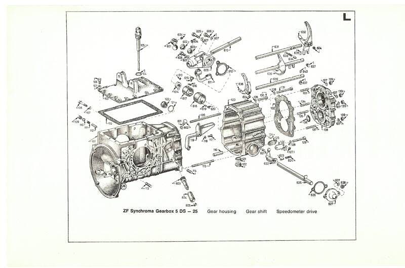 Ford GT40 Development drivetrain