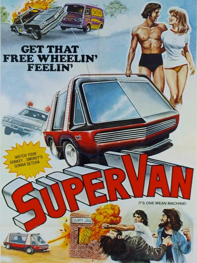 Super Van 1977 movie poster brochure ad art