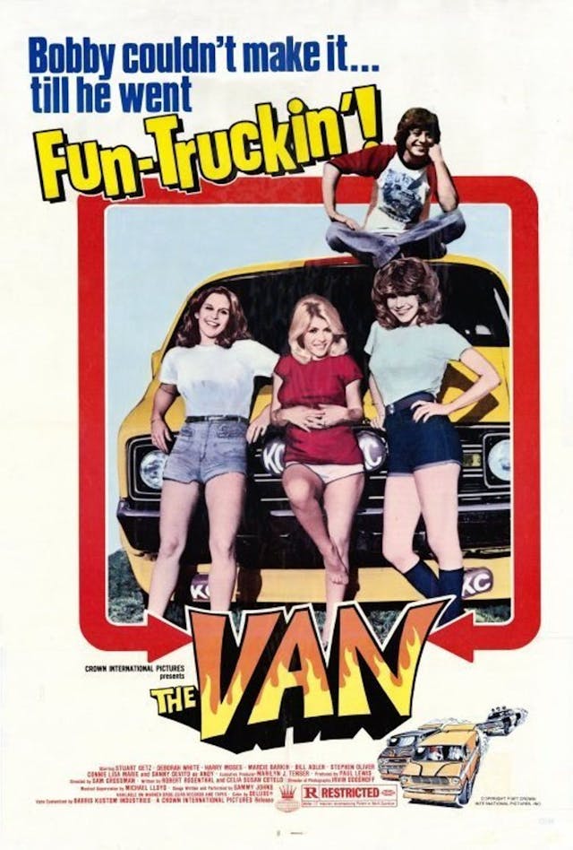 The Van 1977 poster brochure ad art