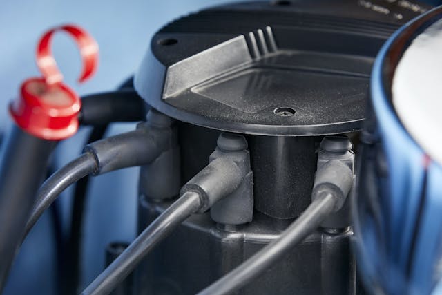 electronic ignition system close up detail electronic ignition system close up detail