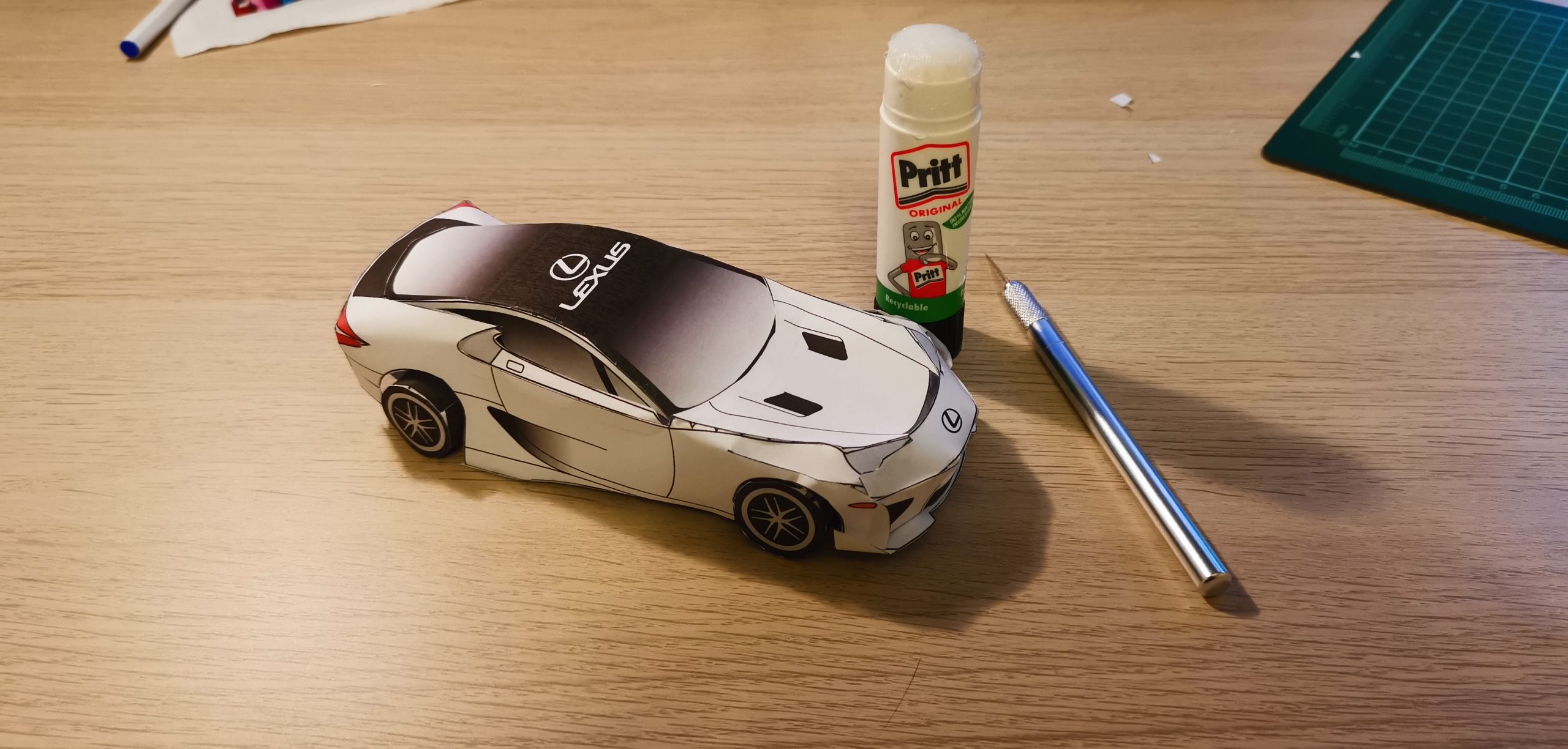 Celebrate ten years of the Lexus LFA by building your own—out of