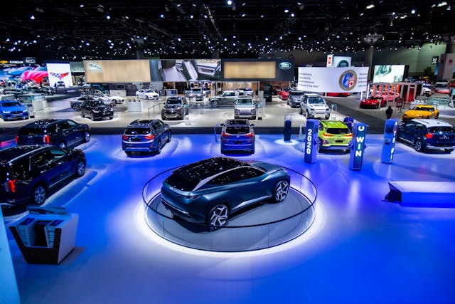 Los Angeles Auto Show Floor 2019