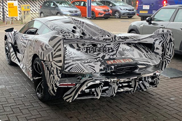 McLaren Sabre spy shot