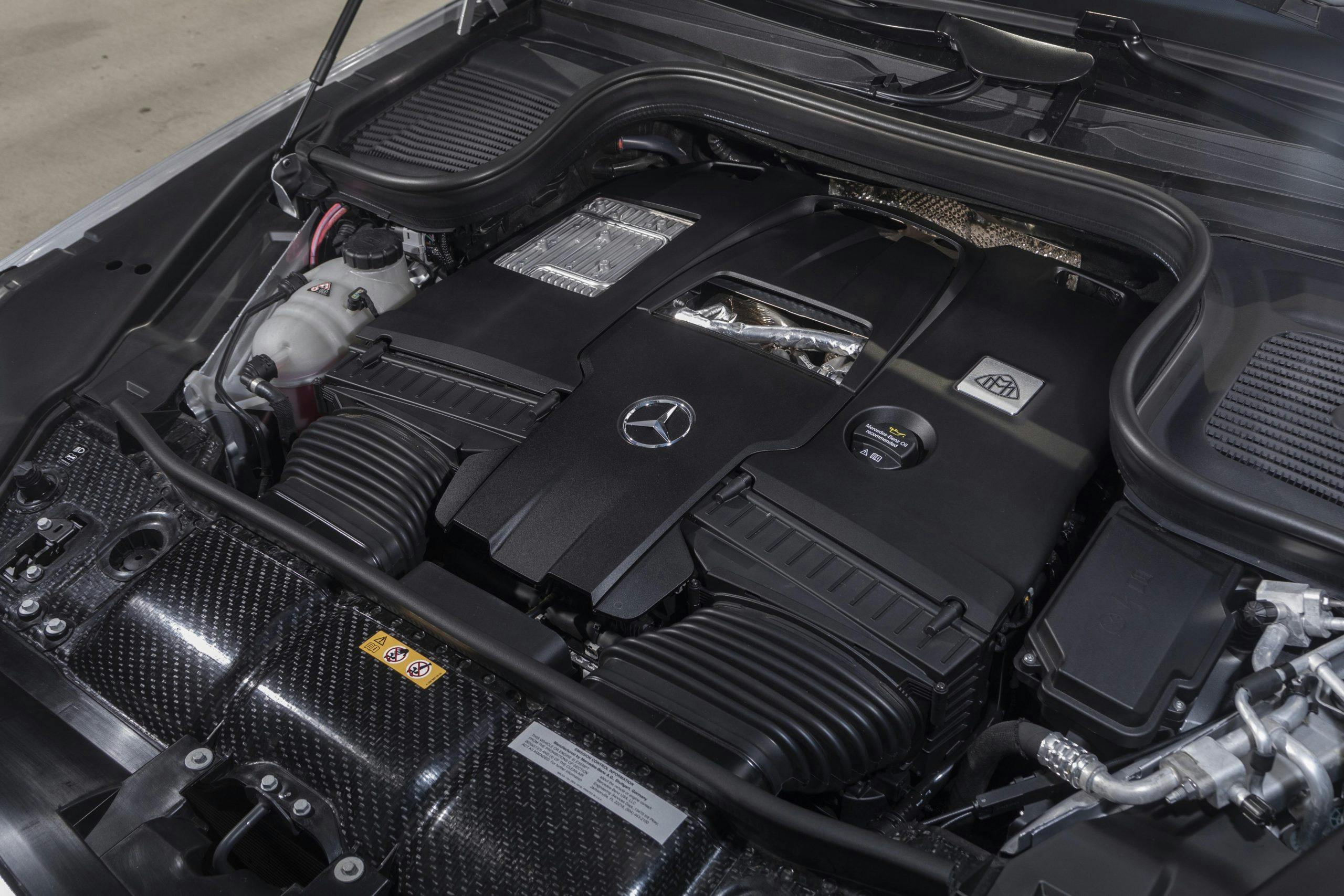 Mercedes-Maybach GLS 600 engine bay
