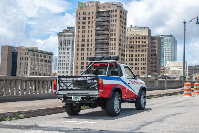 1988 Nissan Desert Runner rear three-quarter