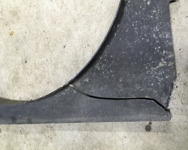 Rob Siegel - Curb override - BMW Z3 cracked fan shroud