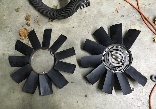 Rob Siegel - Curb override - BMW Z3 new fan / broken fan