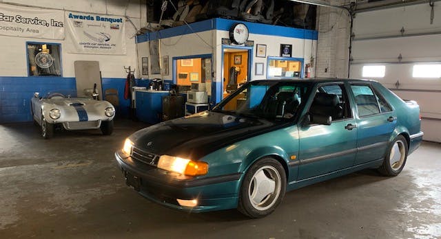 Saab 9000 Aero Project front three-quarter