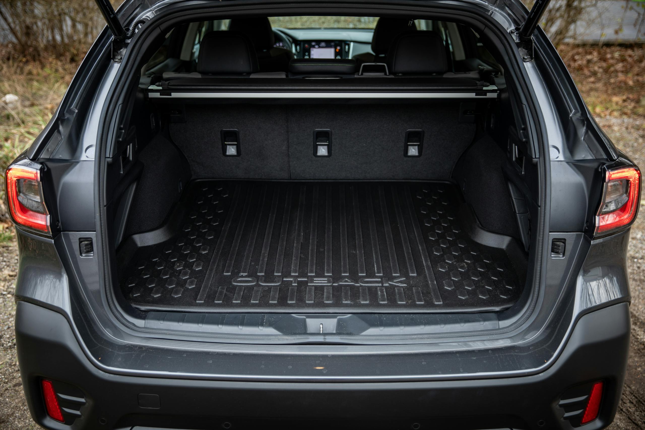 Subaru Outback rear trunk cargo area