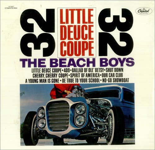 The Beach Boys Little Deuce Coupe album cover