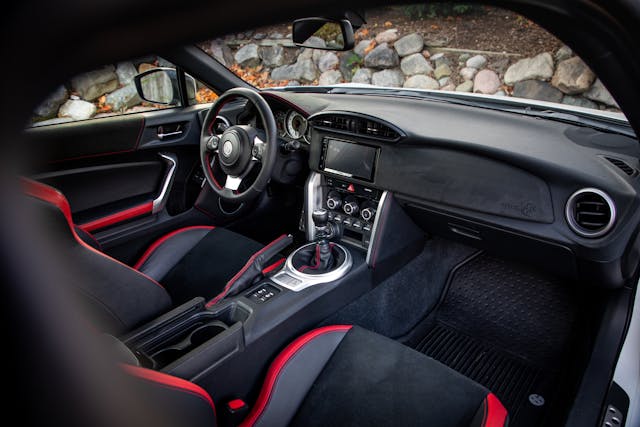 2020 Toyota 86 GT interior front angle