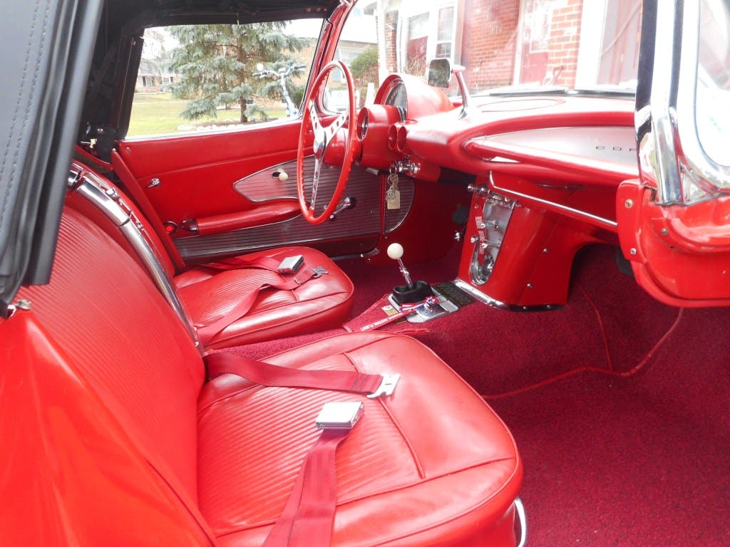 1961 Chevrolet Corvette interior