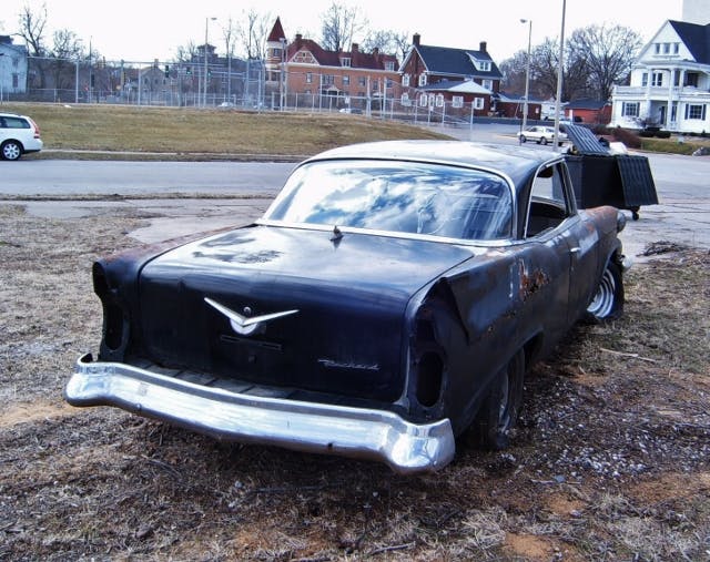 1958 Packard hardtop rear three-quarter