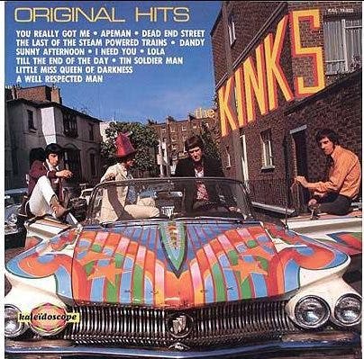 The Kinks original hits album cover