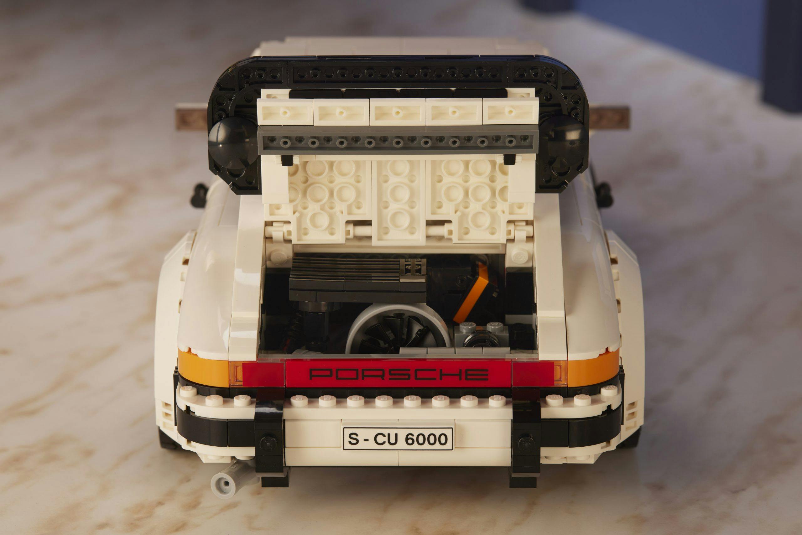 Lego Porsche 911 two-in-one set Turbo engine